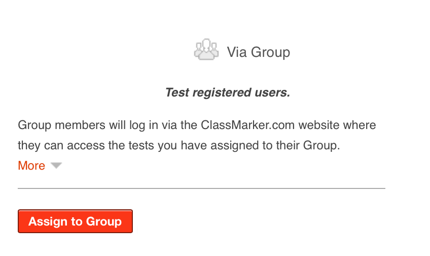 Assigning exams in ClassMarker Quiz Maker