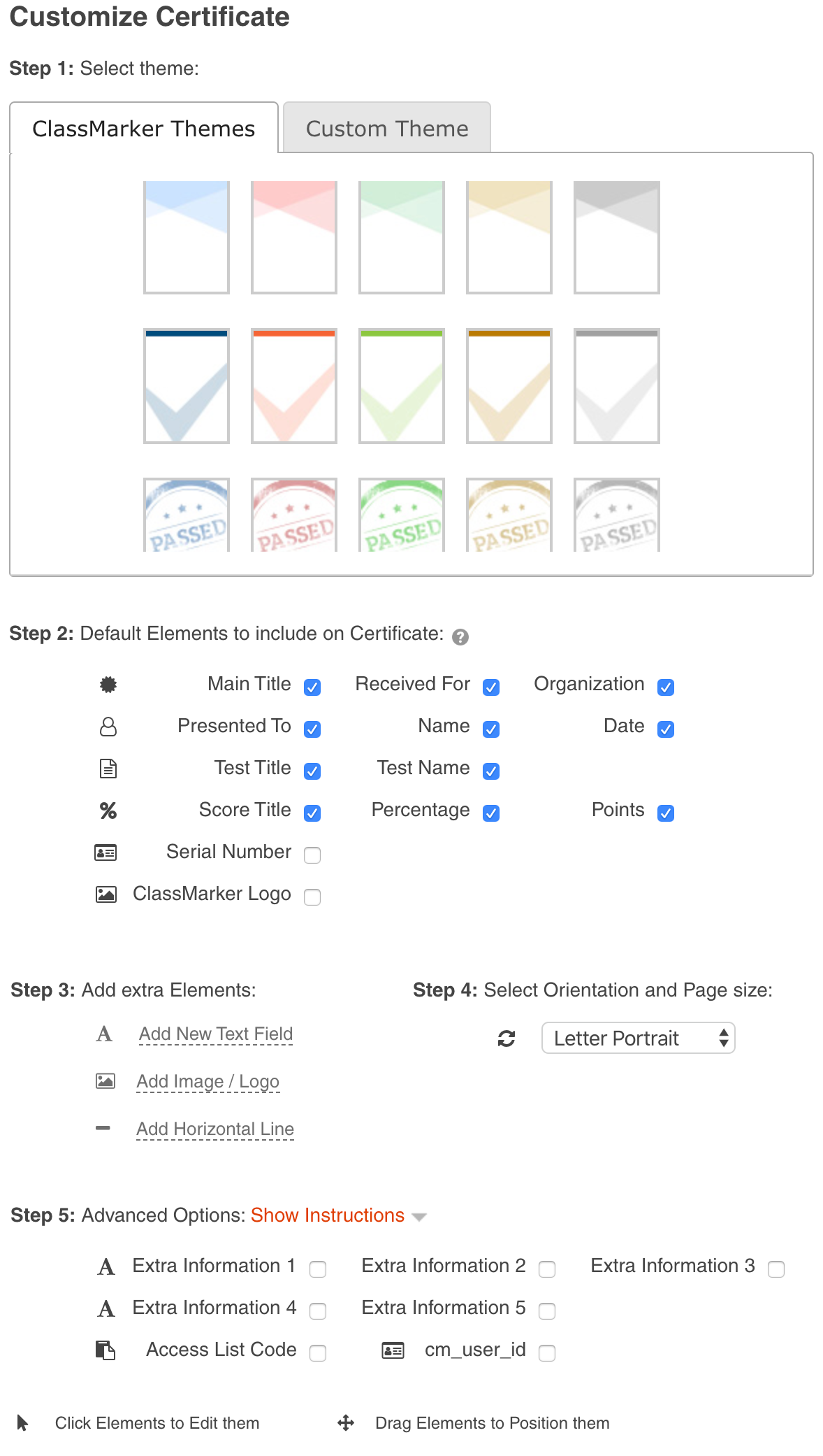 Create Custom Certificates